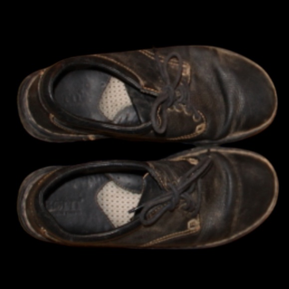 👞 Born W3540 Stitched 5-Eye Plain Toe Oxfords – Driving & Walking Shoes - Picture 2 of 5